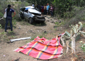 Acidente mata pastor evangélico,sobrinho e cunhada na BR 324 próximo a Riachão do Jacuípe