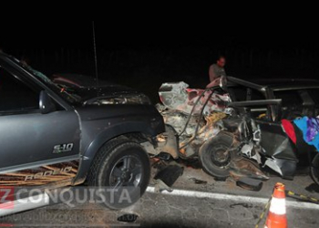Vitória da Conquista: seis mortos e dois feridos em acidente, Hospital tenta localizar familiares