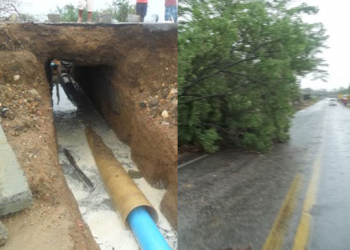 Fortes chuvas interrompem rodovias em Ichu e Saúde