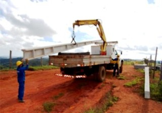 Começa ampliação da energia elétrica de Vargem Grande