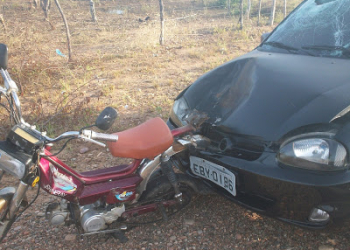 Acidente na BA 233 deixa motociclista morto