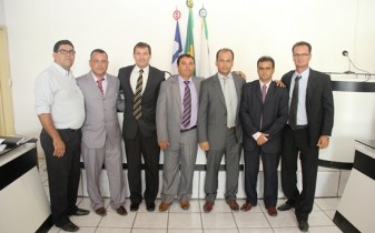 Abertura dos trabalhos legislativos em Riachão do Jacuípe.bancada de oposição