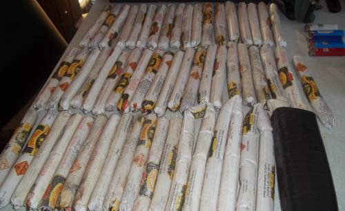 PM apreende 57 bananas de dinamite em Várzea Nova