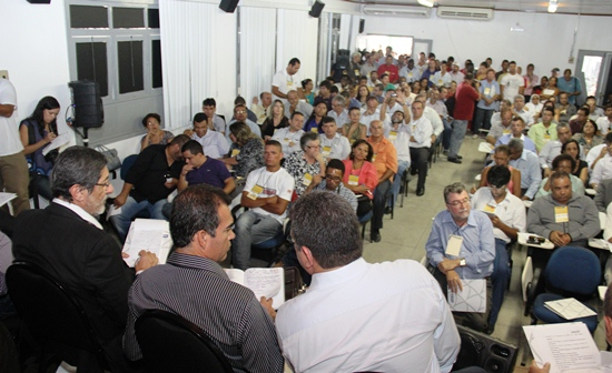 Auditório da UNEB lotado para o diálogo territorial entre Governo e Sociedade Organizada