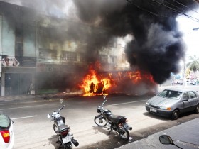 fogo em onibus