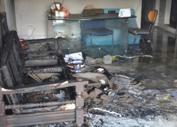 Incêndio destrói escritório de advocacia em Feira de Santana