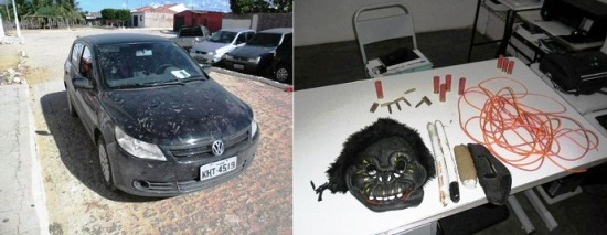 CIPE Caatinga troca tiros com supostos assaltantes do BB de Canudos