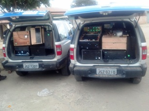 Polícia Militar apreende máquinas caça-níqueis