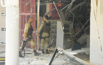 De volta a Pilar, Distrito de Jaguarari,bandidos explodem dois caixas do Banco do Brasil