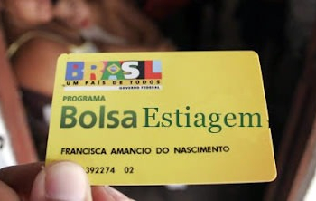 Governo prorrogará Bolsa Estiagem até julho