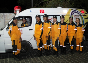 No Dia da Mulher, equipe dos Anjos da Vida foi formada por brigadistas femininas