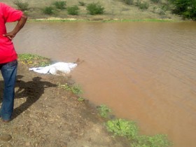 morto em açude de serrinha