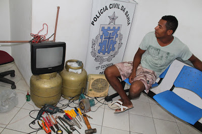 Suspeito de roubar casas é preso por investigadores da 15ª Coorpin