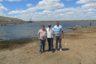 VEREADORES ANTONIO RIOS, FÁBIO LUIZ, JOSÉ MARCOS (BARRAGEM PEDRAS ALTAS)