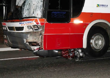 Colisão envolvendo ônibus e moto mata motociclista no trecho Serrinha/Teofilândia