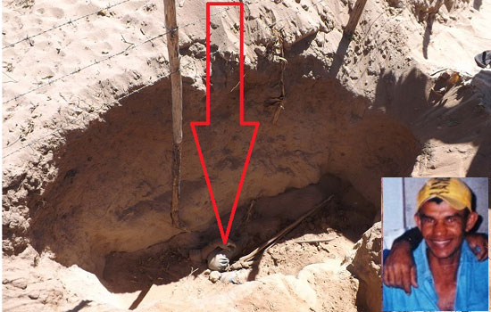 Homem é encontrado morto dentro de buraco depois de cair com cavalo