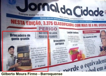 Colecionador de rádio natural de Barrocas é destaque em jornal paulista