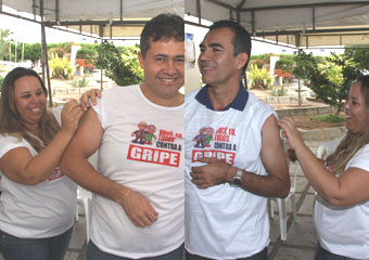 A agulhada no prefeito e no vice ficou por conta da coordenadora Deniere