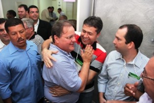 Convencão-PMDB.geddel e alex