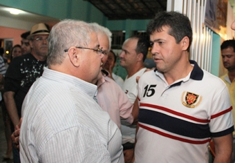 Em visita a São Domingos e Valente Lucio Vieira reuni militância,inaugura obra e apresenta Alex Lopes como opção para ALBA