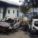 Incêndio na Delegacia de Polícia Civil destrói veículos e assusta moradores