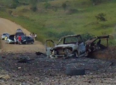 Caminhão carregado de fogos explode. Motorista morre