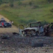 Caminhão carregado de fogos explode. Motorista morre