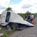 Colisão frontal entre Kombi e Siena na BR 116 deixa dois mortos e um gravemente ferido