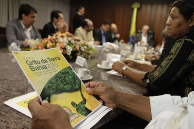 Governo recebe pauta de reivindicações do Movimento Grito da Terra Bahia
