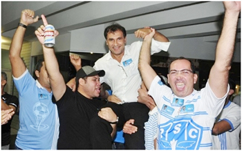 Coiteense Vandick festeja primeiro título como presidente do Paysandu