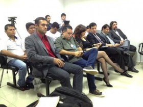 Divulgadores acompanharam julgamento (Foto: Rayssa Natani / G1)