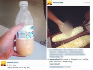 Funcionário da Subway passa pênis em pão de sanduíche e publica foto na internet