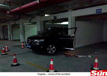 Chinesa tenta estacionar carro, mata marido e acaba causando a própria morte