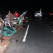 Flagrante: Saveiro bate em carroça com quatro ocupantes; só o burro ficou ferido