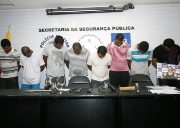 SSP-BA apresenta quadrilha acusada de explodir caixas eletrônicos