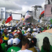 JMJ – Jovens coiteenses, jacuipenses, sãodominguense e serrinhense reservam local que fica a cerca de 200 metros do papa