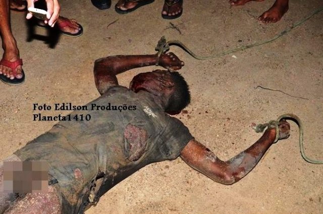 Grupo espanca acusado de matar jovem de 20 anos em São Gonçalo dos Campos