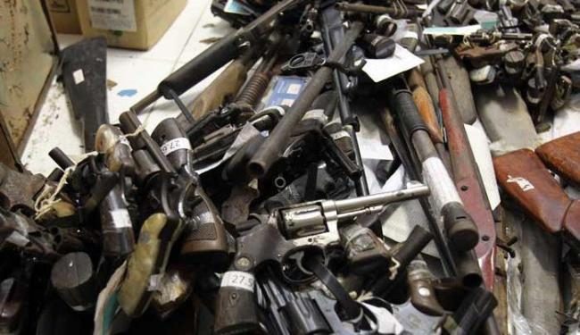 Estado da Bahia lidera em ranking de desarmamento voluntário