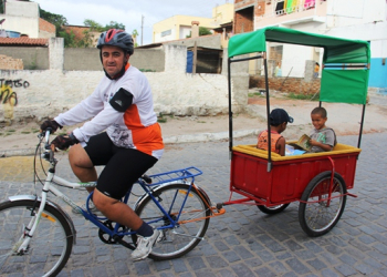 Reportagem do CN com Boba da Bicicleta desperta interesse do Câmera Record da Rede Record