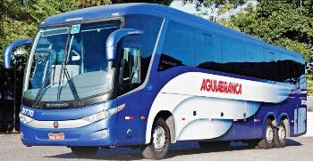 Ônibus da Águia Branca que saiu de Irecê é assaltado em Ipirá