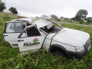 Passa bem professor universitário envolvido em acidente na BA 120