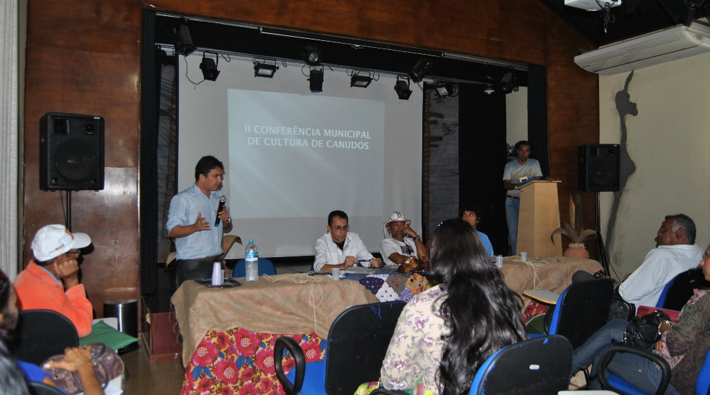 Canudos realiza com Sucesso a II Conferencia Municipal de Cultura