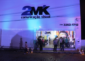 Inaugurado em Coité as novas instalações do 2MK Comunicação Visual
