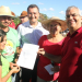 Nova Soure I – Fátima Nunes comemora junto aos agricultores a legalidade do Assentamento da Fazenda Cajuba