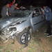 Veículo capota no “Inferninho” e motorista escapa apenas com escoriações