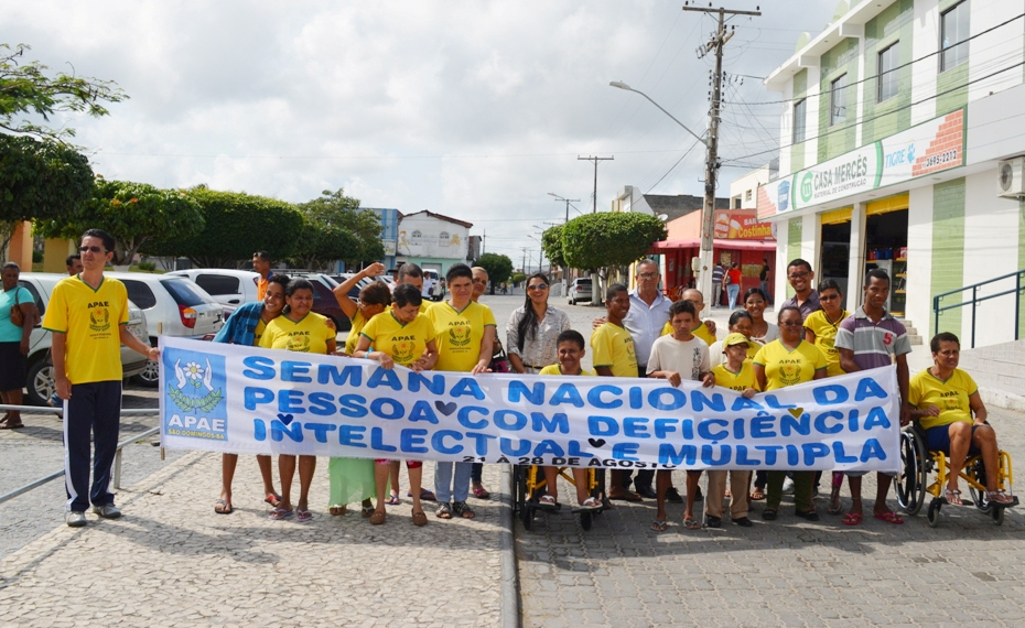 APAE comemora a Semana Nacional da Pessoa com Deficiência Intelectual e Múltipla