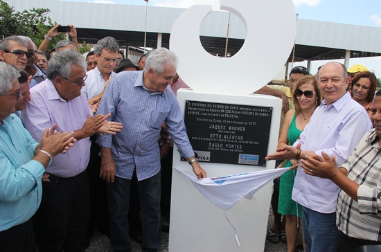 Euclides da Cunha I – Otto Alencar visita obras e inaugura estrada durante festejos de 80 anos de emancipação