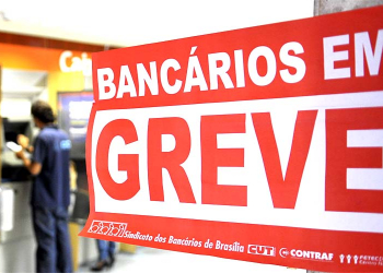Bancários entram em greve a partir da zero hora desta quinta