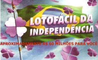 LOTOFÁCIL DA INDEPENDENCIA 2013 CONCURSO 952