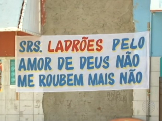 Comerciante de Juazeiro faz apelo aos ladrões